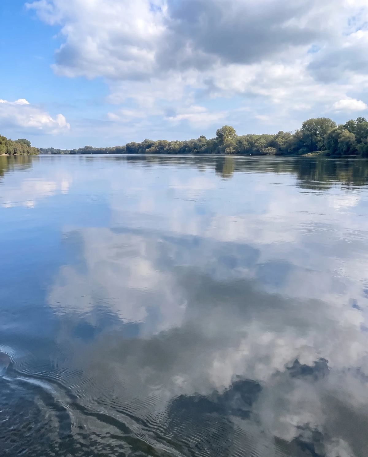 Open lake – Without