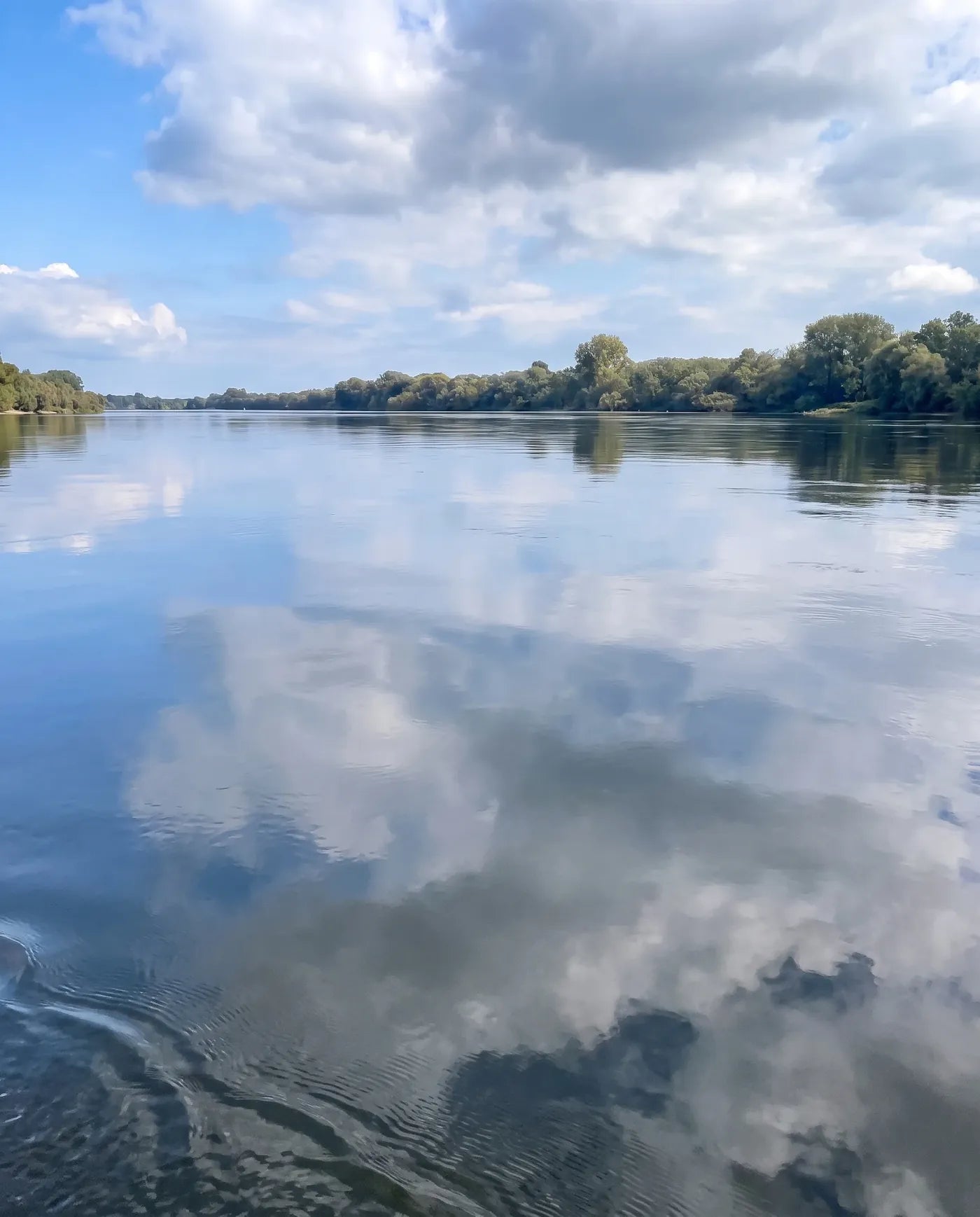 Open lake – Without